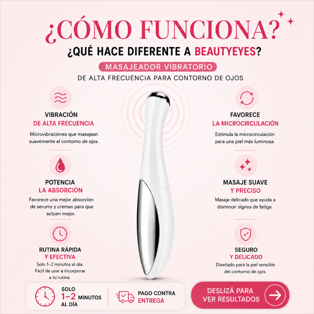 BEAUTYEYES™ Masajeador para Contorno de Ojo